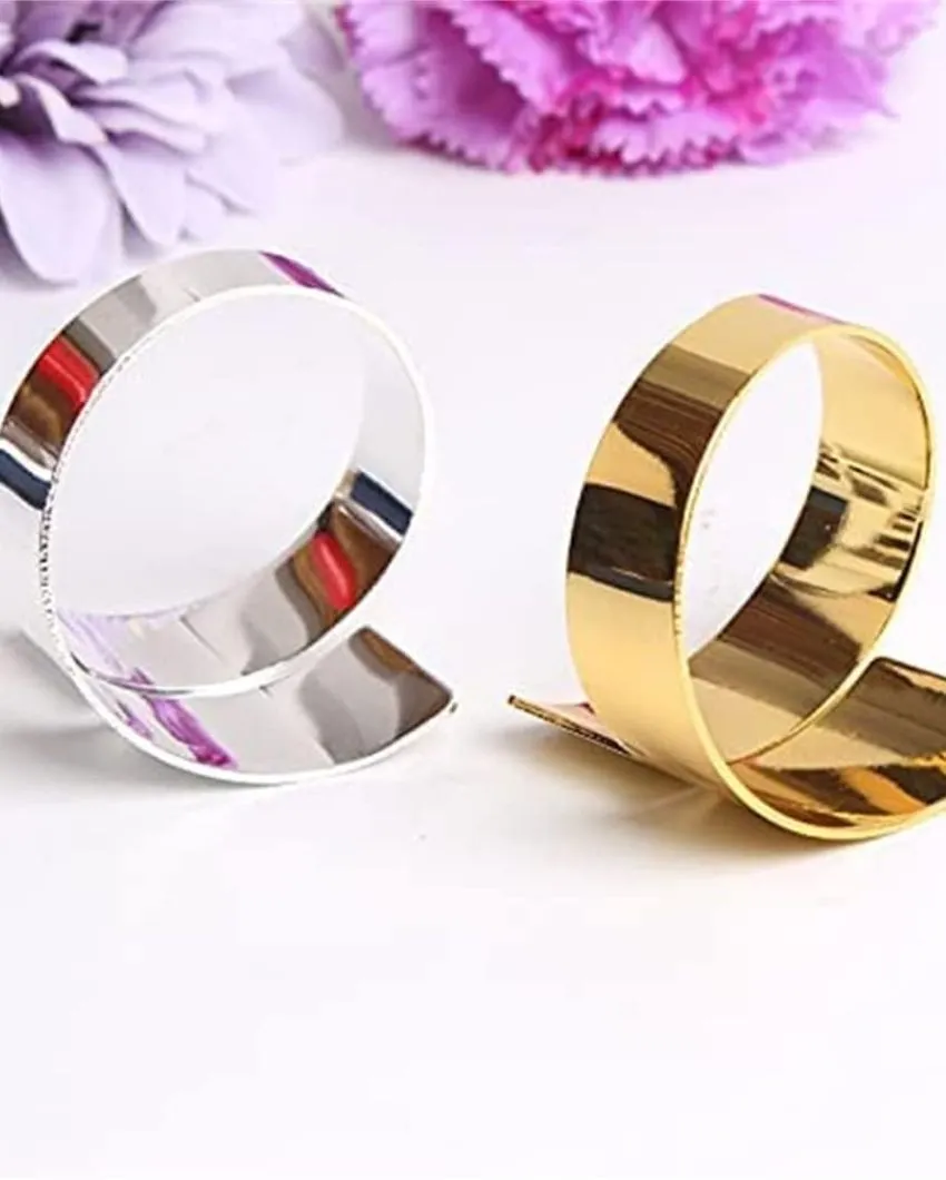 Western Metal Napkin Ring | Set Of 4