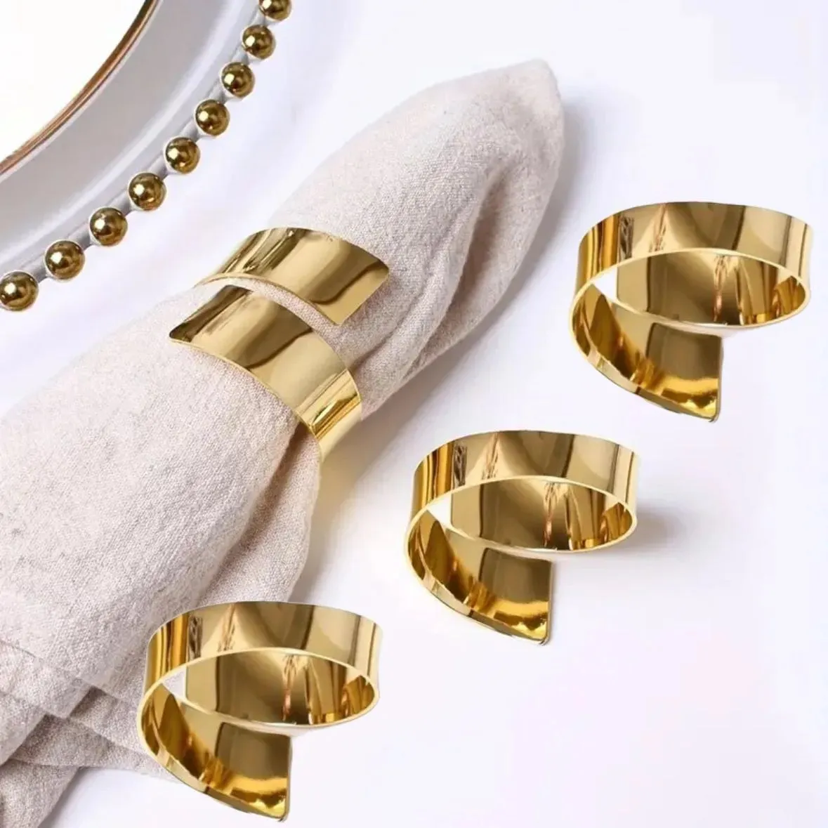 Western Metal Napkin Ring | Set Of 4