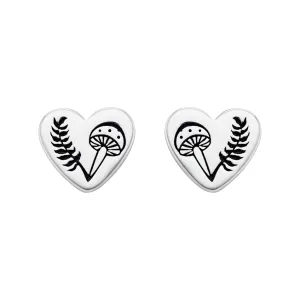 WILD HEART - Sterling Silver Studs