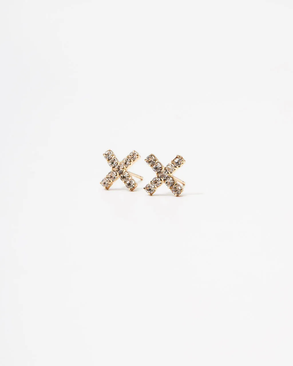 X Micro Pave Studs