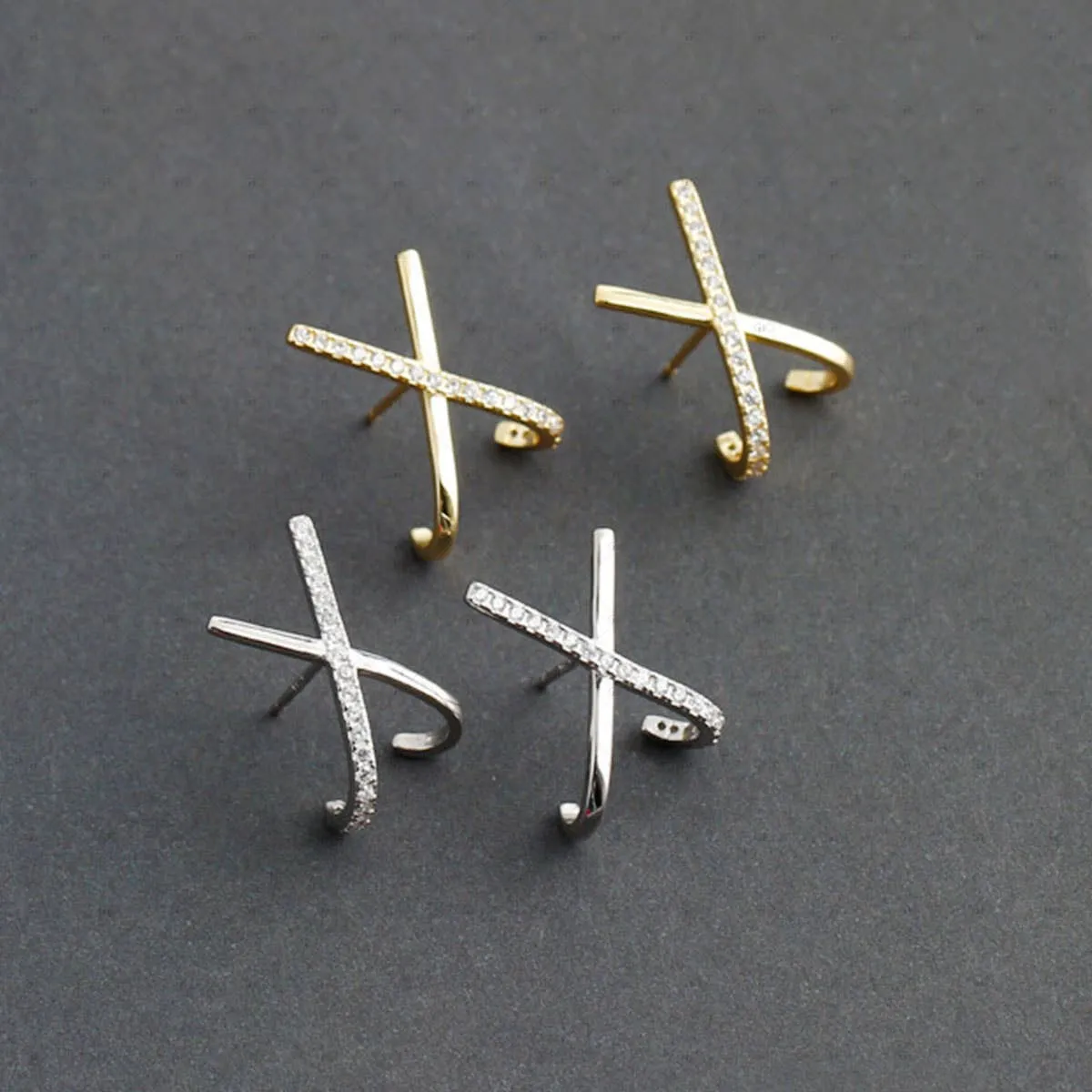 X-Shaped Earrings