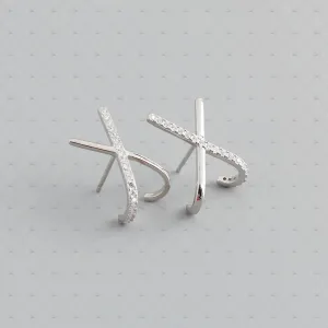 X-Shaped Earrings